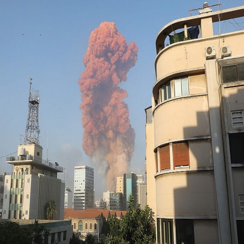 Взрив в Бейрут